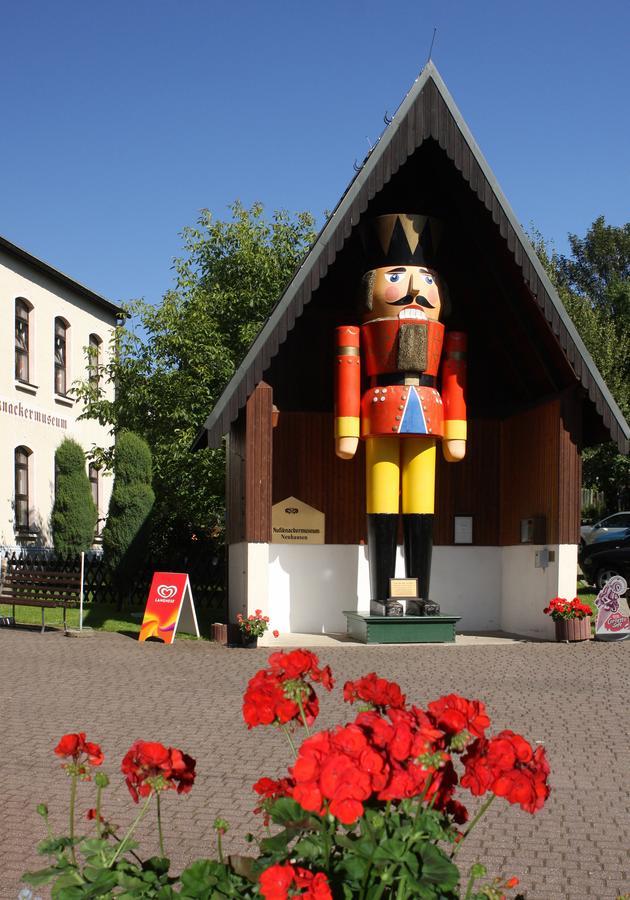 Ferienhaus Erzgebirge "An Der Trebe" Mit Kamin Und Sauna Neuhausen am Rheinfall Dış mekan fotoğraf